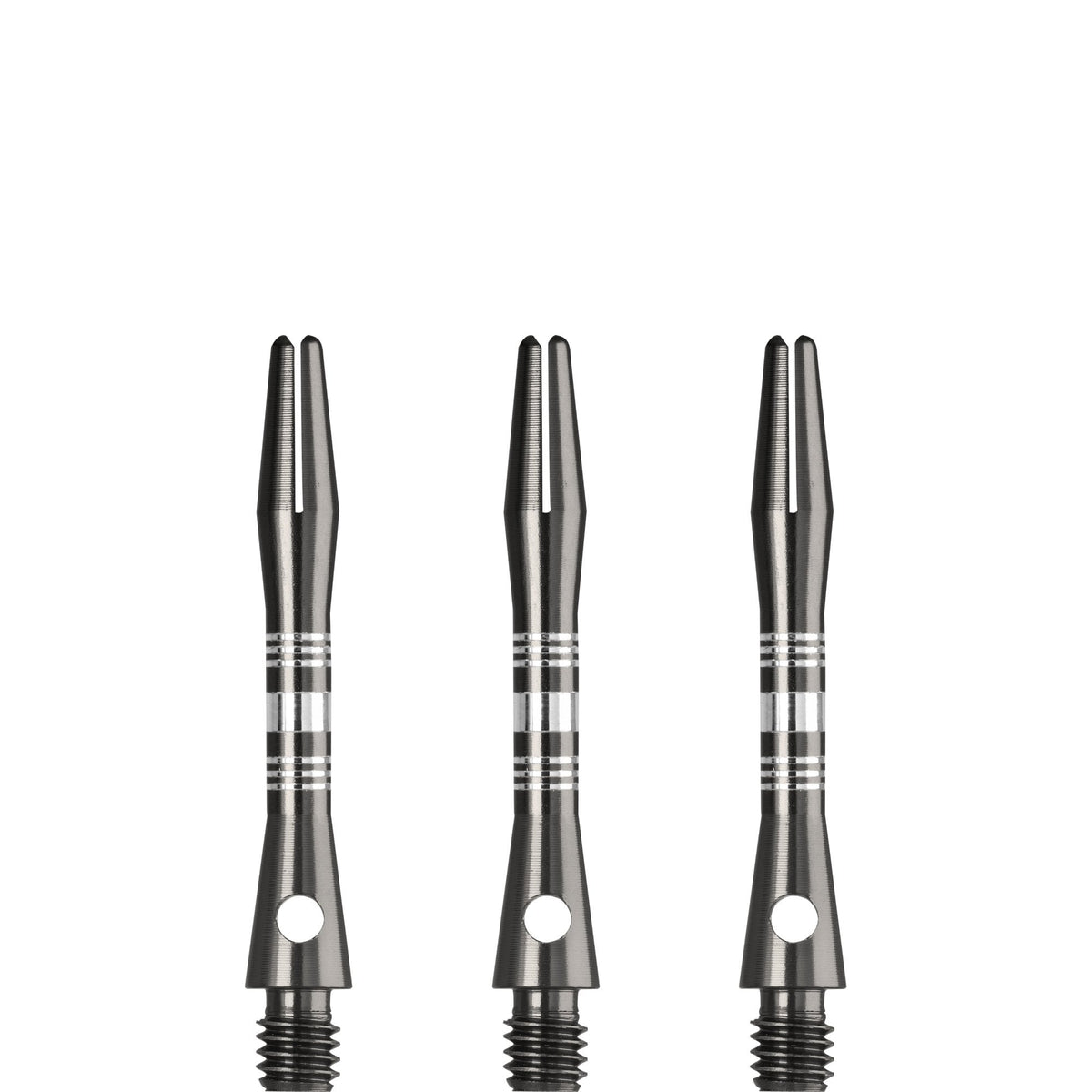 Designa Multiline Aluminium Shafts - Regrooved - Gun Metal