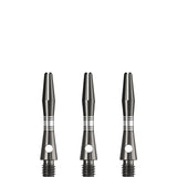 Designa Multiline Aluminium Shafts - Regrooved - Gun Metal
