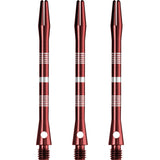 Designa Multiline Aluminium Shafts - Regrooved - Red Long