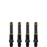 Cuesoul - Dart Shafts - Tero Flight System - AK7 - Standard - Set of 4 - Black Cuesoul 25mm