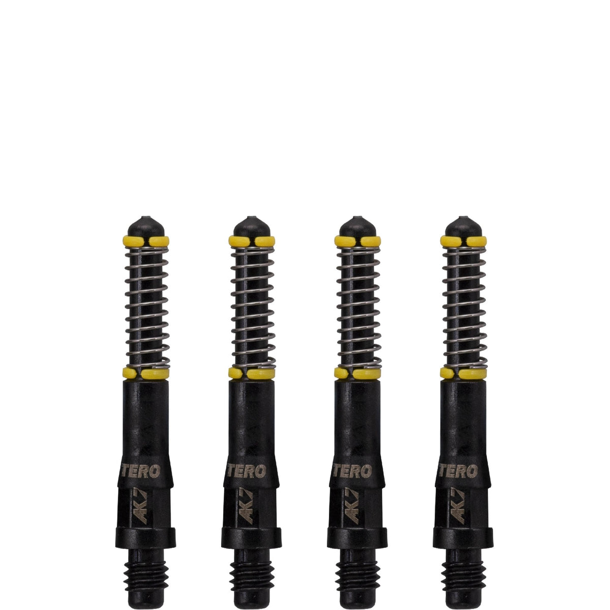 Cuesoul - Dart Shafts - Tero Flight System - AK7 - Standard - Set of 4 - Black Cuesoul 32mm