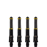 Cuesoul - Dart Shafts - Tero Flight System - AK7 - Standard - Set of 4 - Black Cuesoul 32mm