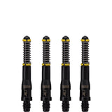 Cuesoul - Dart Shafts - Tero Flight System - AK7 - Standard - Set of 4 - Black Cuesoul 34mm