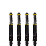 Cuesoul - Dart Shafts - Tero Flight System - AK7 - Standard - Set of 4 - Black Cuesoul 37mm