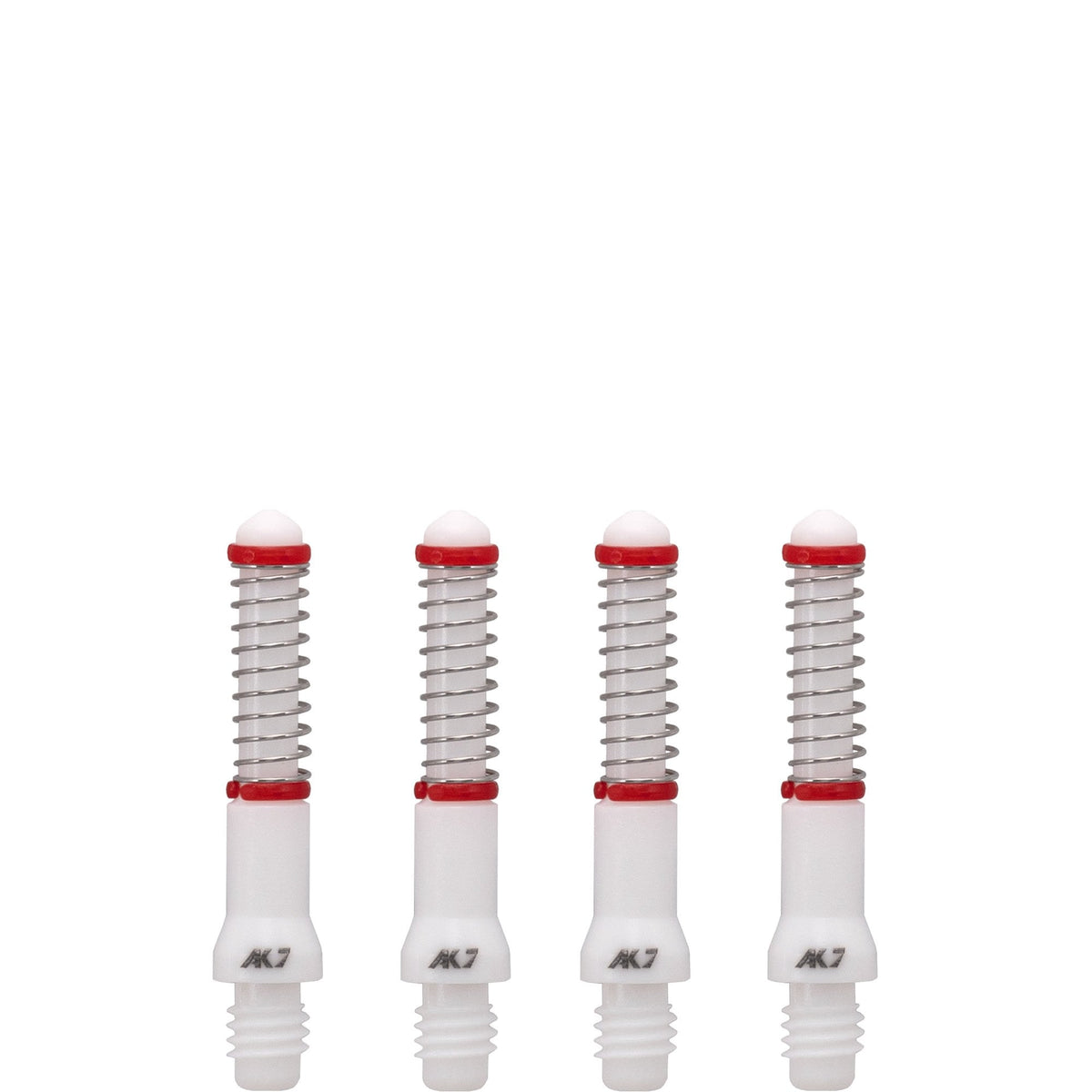 Cuesoul - Dart Shafts - Tero Flight System - AK7 - Standard - Set of 4 - White Cuesoul 25mm