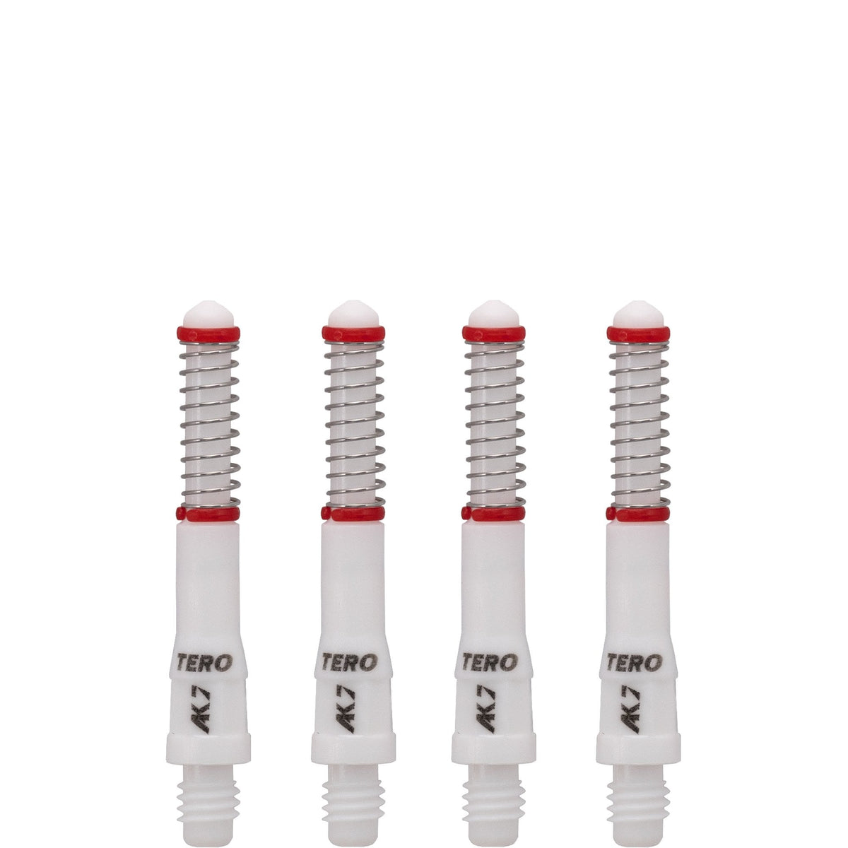 Cuesoul - Dart Shafts - Tero Flight System - AK7 - Standard - Set of 4 - White Cuesoul 32mm