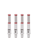Cuesoul - Dart Shafts - Tero Flight System - AK7 - Standard - Set of 4 - White Cuesoul 32mm