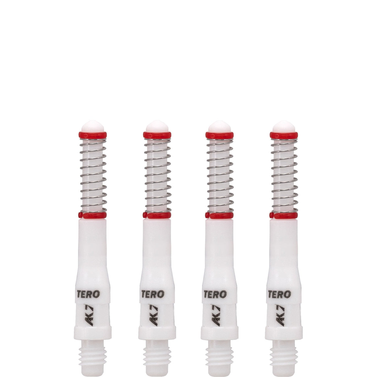 Cuesoul - Dart Shafts - Tero Flight System - AK7 - Standard - Set of 4 - White Cuesoul 34mm