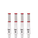 Cuesoul - Dart Shafts - Tero Flight System - AK7 - Standard - Set of 4 - White Cuesoul 34mm