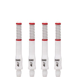 Cuesoul - Dart Shafts - Tero Flight System - AK7 - Standard - Set of 4 - White Cuesoul 37mm