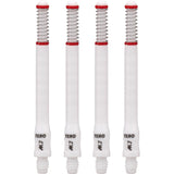 Cuesoul - Dart Shafts - Tero Flight System - AK7 - Standard - Set of 4 - White Cuesoul 53mm