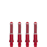 Cuesoul - Dart Shafts - Tero Flight System - AK7 - Standard - Set of 4 - Red Cuesoul 25mm