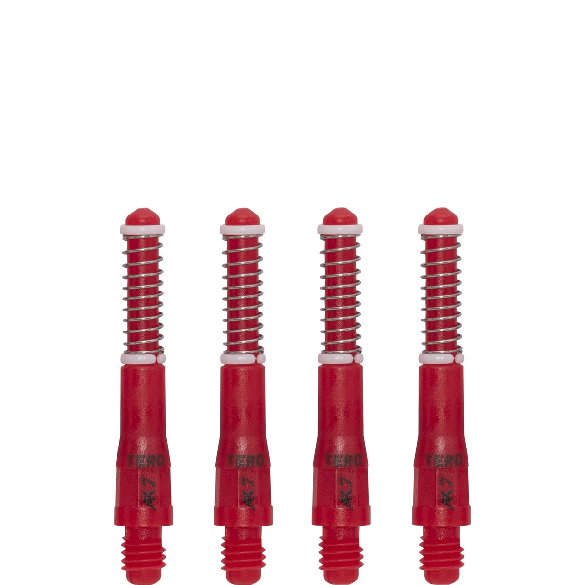 Cuesoul - Dart Shafts - Tero Flight System - AK7 - Standard - Set of 4 - Red Cuesoul 32mm