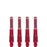Cuesoul - Dart Shafts - Tero Flight System - AK7 - Standard - Set of 4 - Red Cuesoul 32mm