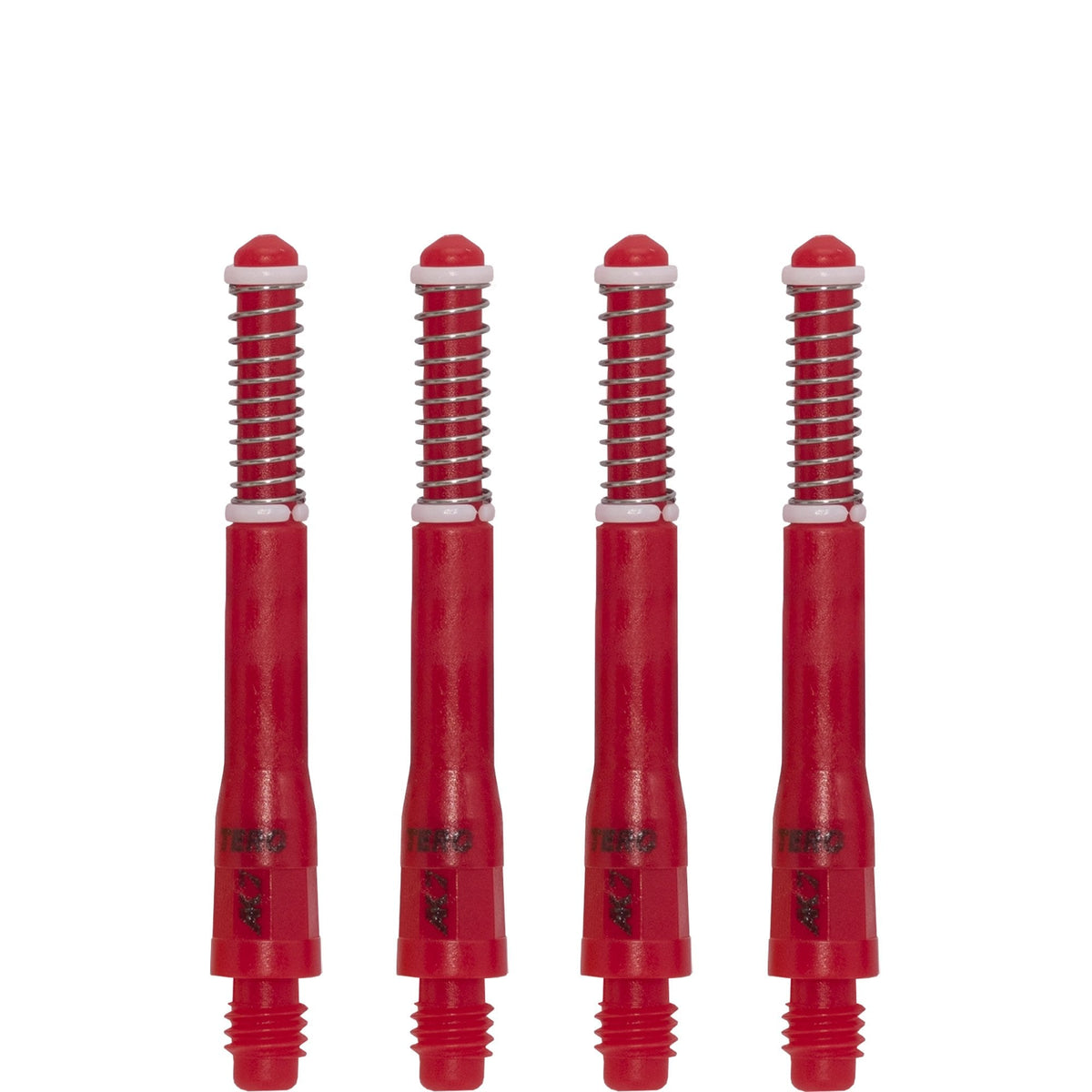 Cuesoul - Dart Shafts - Tero Flight System - AK7 - Standard - Set of 4 - Red Cuesoul 40mm
