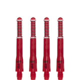 Cuesoul - Dart Shafts - Tero Flight System - AK7 - Standard - Set of 4 - Red Cuesoul 40mm