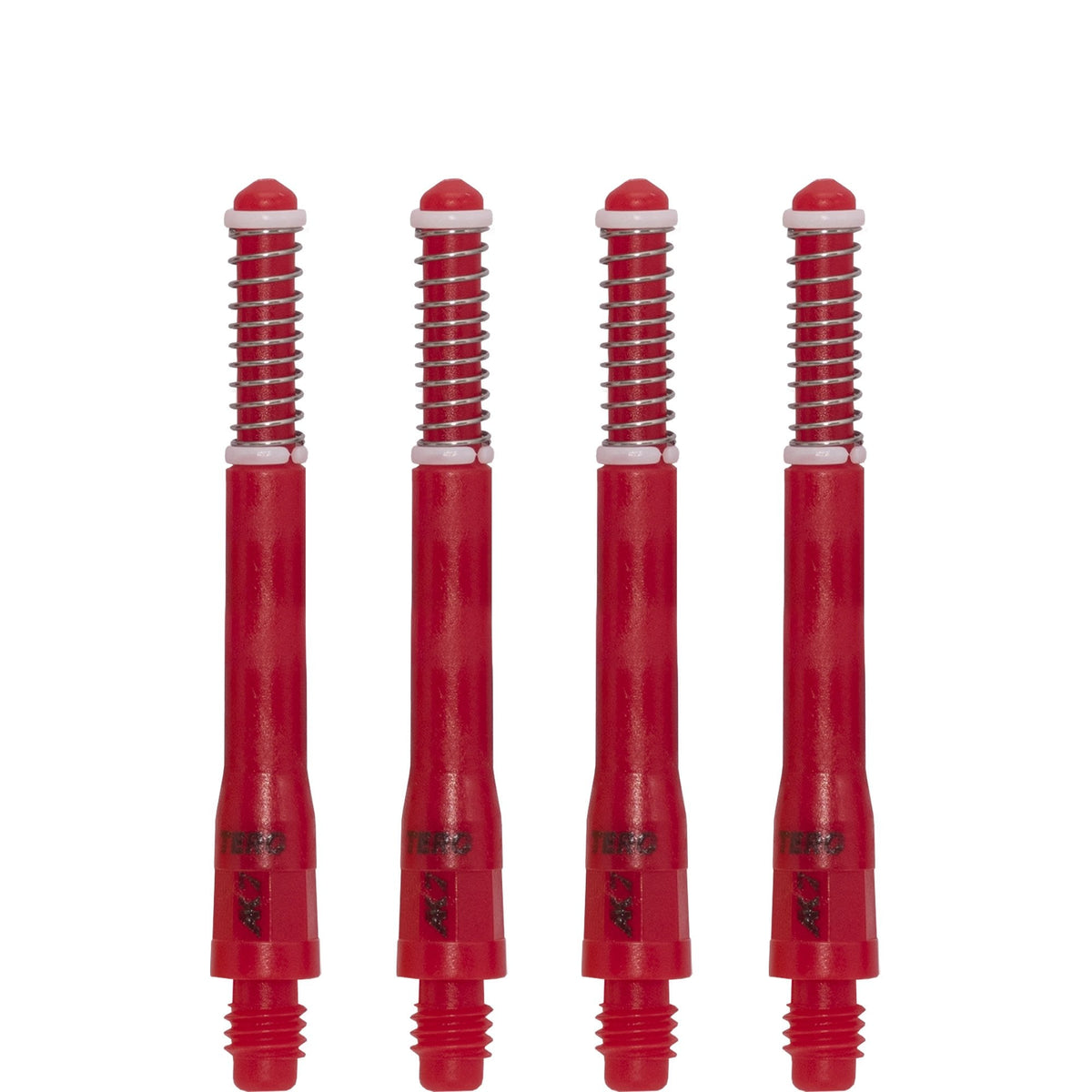 Cuesoul - Dart Shafts - Tero Flight System - AK7 - Standard - Set of 4 - Red Cuesoul 43.5mm