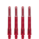 Cuesoul - Dart Shafts - Tero Flight System - AK7 - Standard - Set of 4 - Red Cuesoul 43.5mm