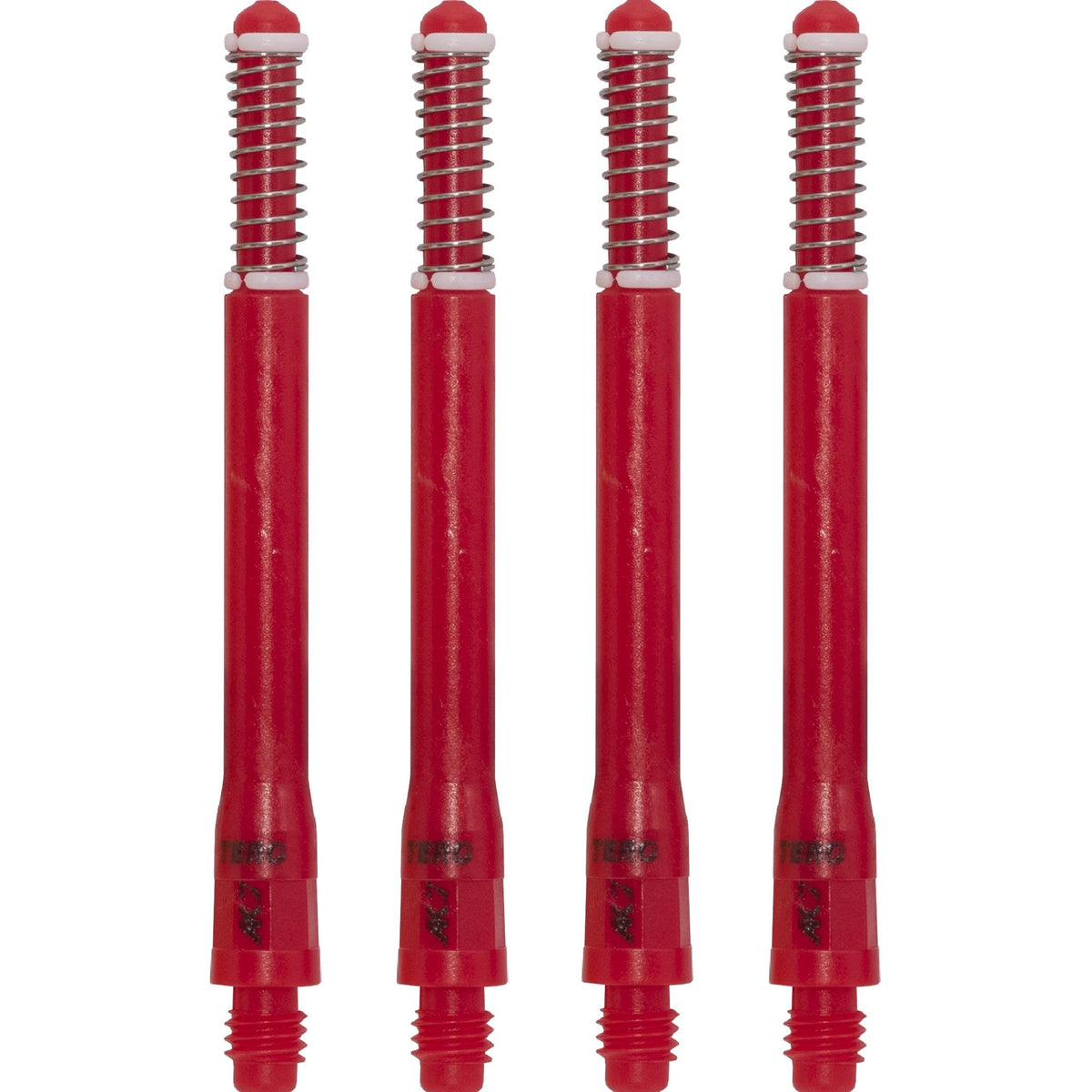 Cuesoul - Dart Shafts - Tero Flight System - AK7 - Standard - Set of 4 - Red Cuesoul 53mm