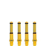 Cuesoul - Dart Shafts - Tero Flight System - AK7 - Standard - Set of 4 - Yellow Cuesoul 25mm