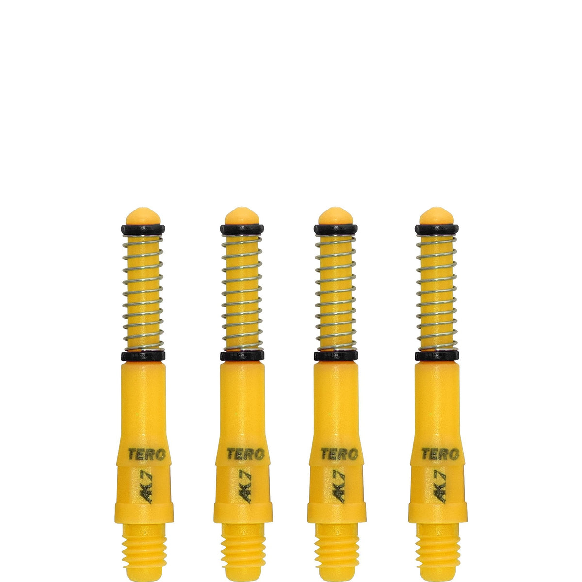 Cuesoul - Dart Shafts - Tero Flight System - AK7 - Standard - Set of 4 - Yellow Cuesoul 32mm