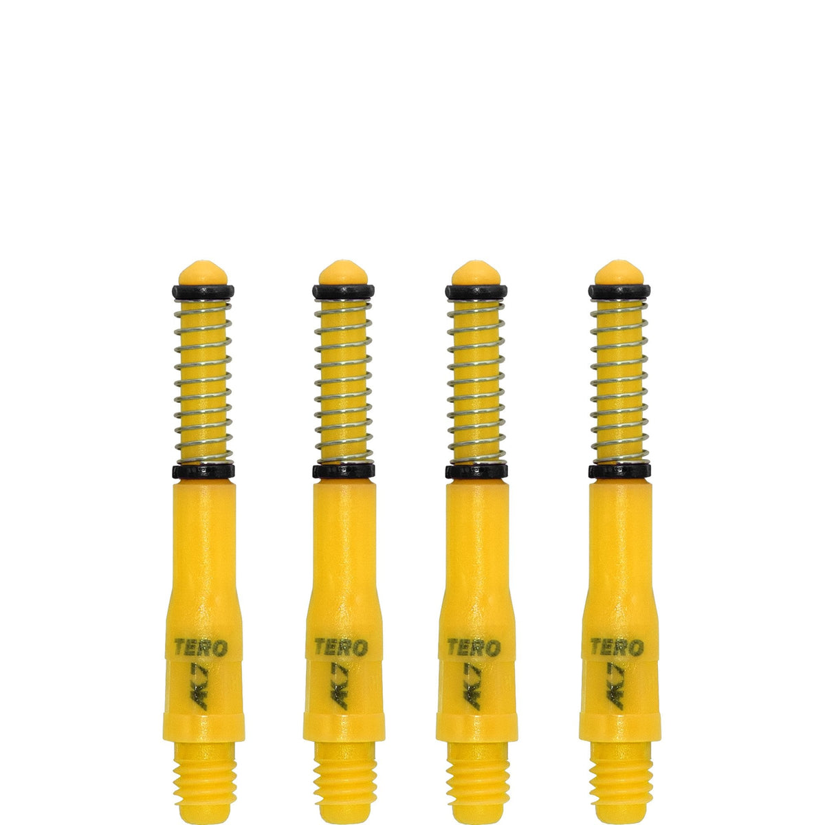 Cuesoul - Dart Shafts - Tero Flight System - AK7 - Standard - Set of 4 - Yellow Cuesoul 34mm