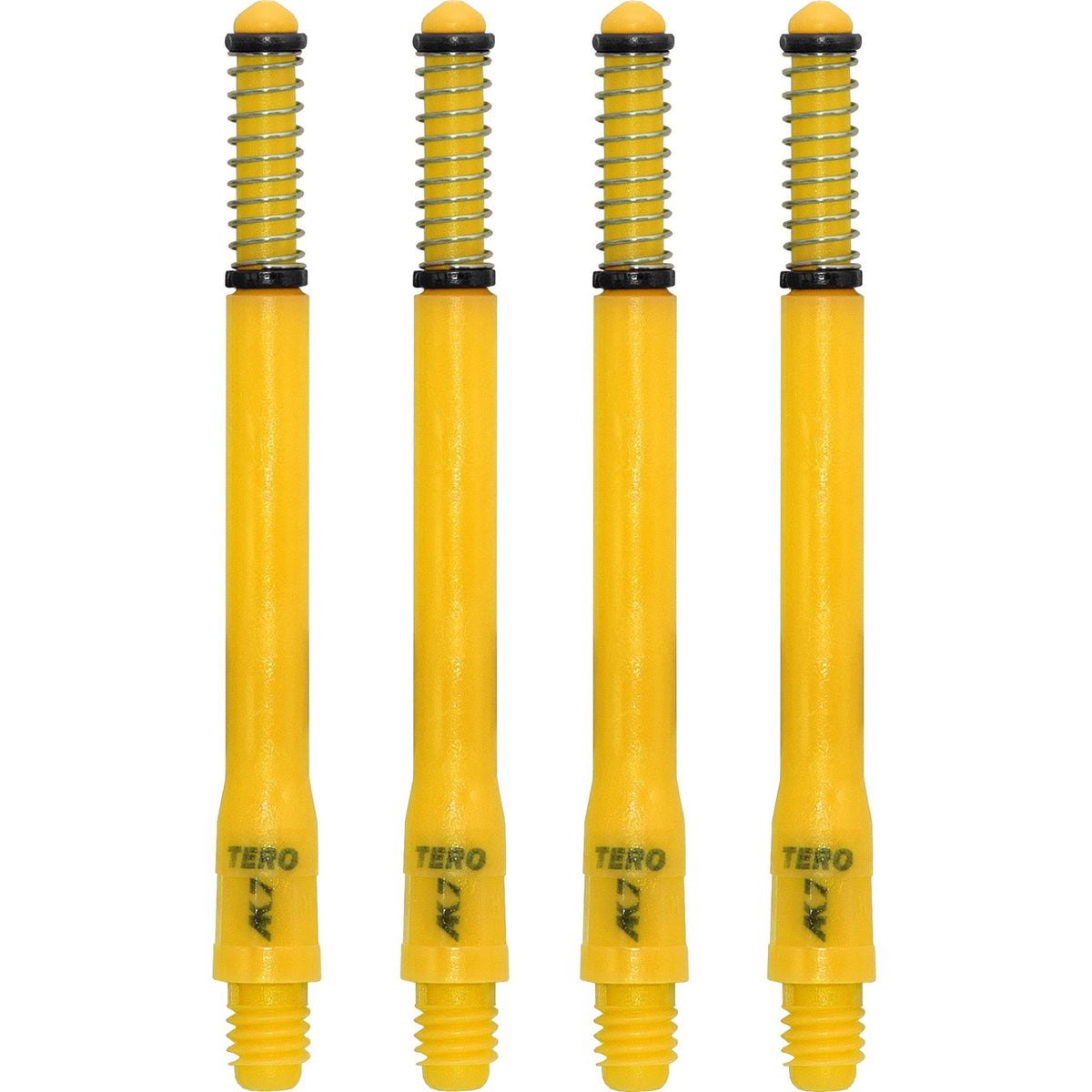 Cuesoul - Dart Shafts - Tero Flight System - AK7 - Standard - Set of 4 - Yellow Cuesoul 53mm