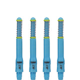 Cuesoul - Dart Shafts - Tero Flight System - AK7 - Standard - Set of 4 - Blue Cuesoul 40mm