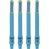 Cuesoul - Dart Shafts - Tero Flight System - AK7 - Standard - Set of 4 - Blue Cuesoul 53mm