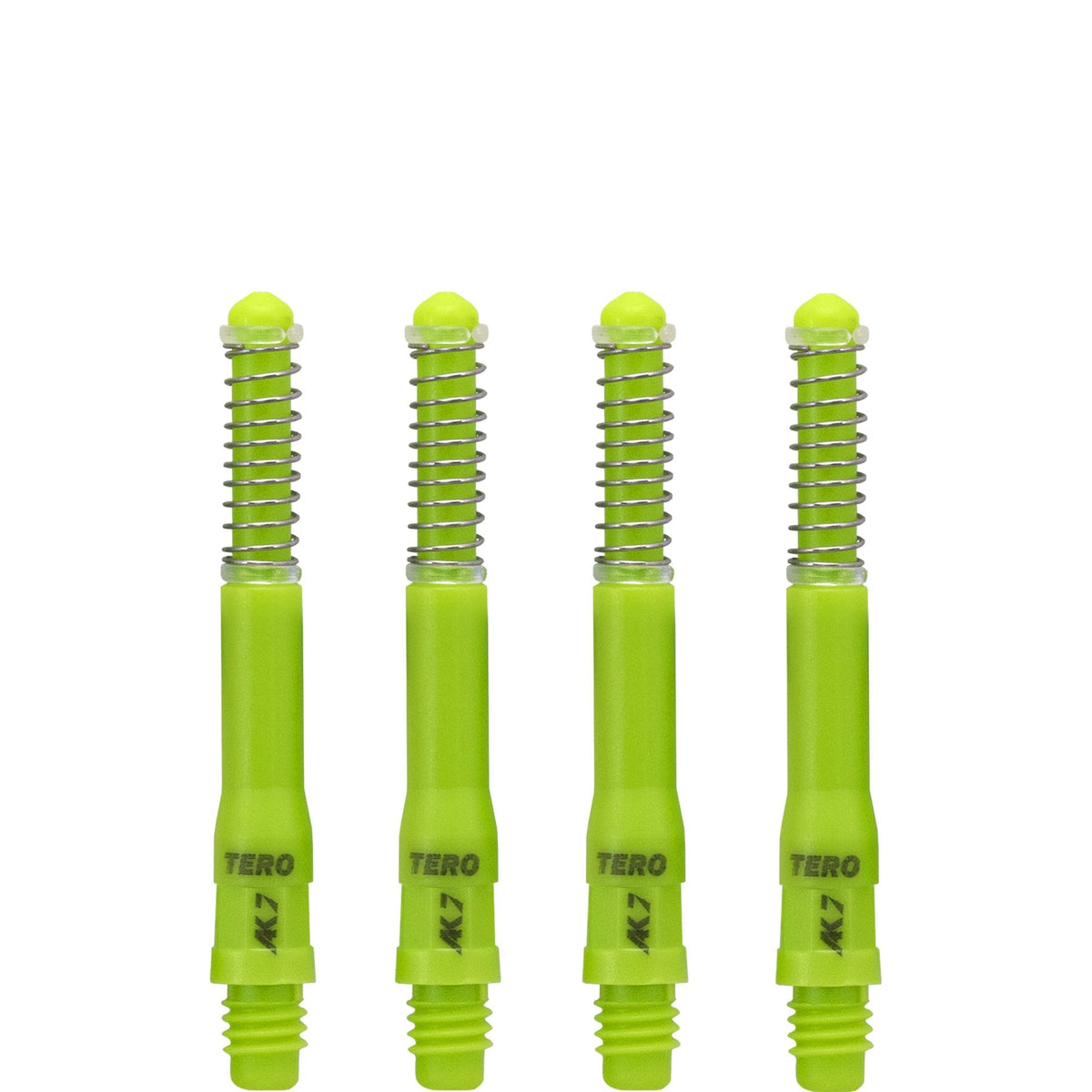Cuesoul - Dart Shafts - Tero Flight System - AK7 - Standard - Set of 4 - Green Cuesoul 37mm