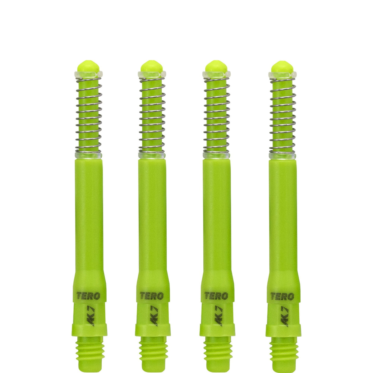 Cuesoul - Dart Shafts - Tero Flight System - AK7 - Standard - Set of 4 - Green Cuesoul 43.5mm