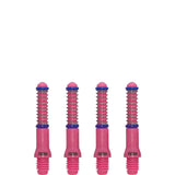 Cuesoul - Dart Shafts - Tero Flight System - AK7 - Standard - Set of 4 - Pink Cuesoul 25mm