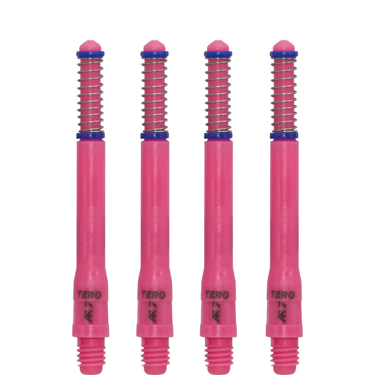 Cuesoul - Dart Shafts - Tero Flight System - AK7 - Standard - Set of 4 - Pink Cuesoul 47mm