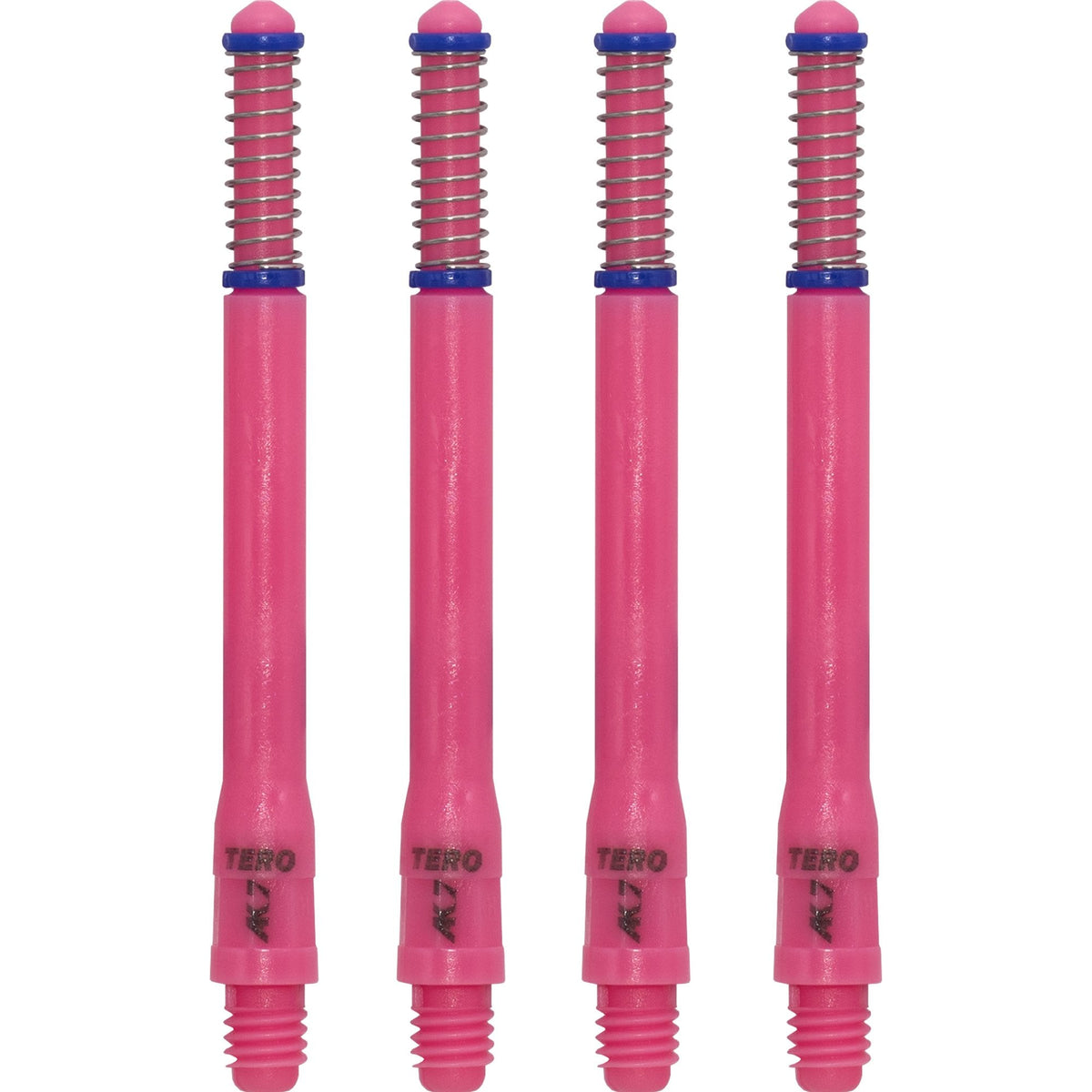 Cuesoul - Dart Shafts - Tero Flight System - AK7 - Standard - Set of 4 - Pink Cuesoul 53mm