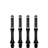 Cuesoul - Dart Shafts - Tero Flight System - AK7 - Slim - Set of 4 - Black Cuesoul 34mm