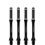 Cuesoul - Dart Shafts - Tero Flight System - AK7 - Slim - Set of 4 - Black Cuesoul 43.5mm