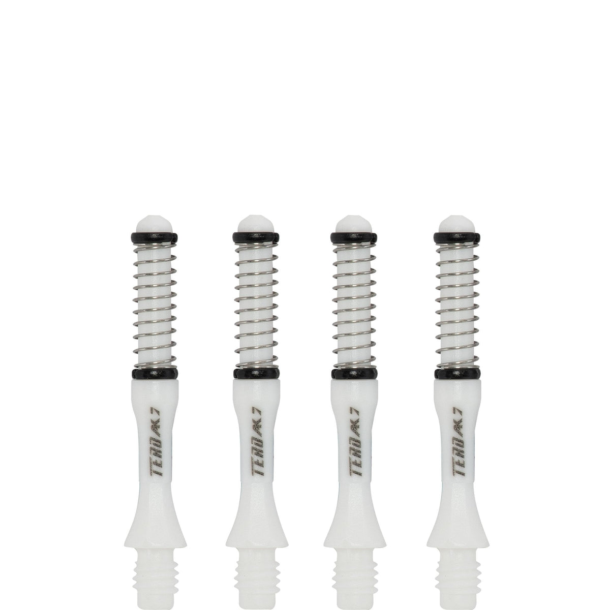 Cuesoul - Dart Shafts - Tero Flight System - AK7 - Slim - Set of 4 - White Cuesoul 32mm