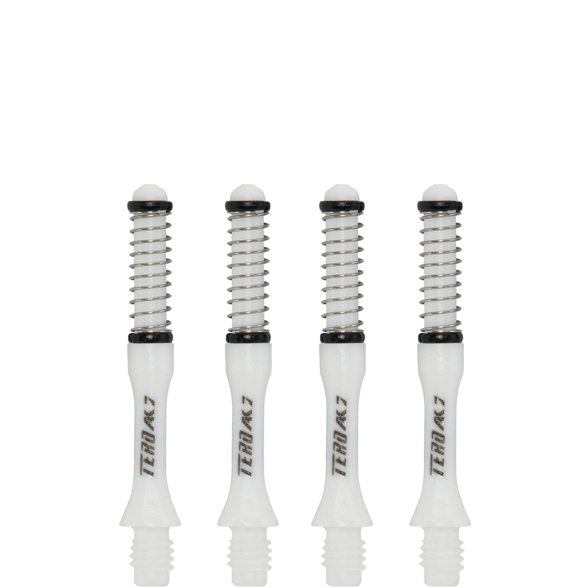 Cuesoul - Dart Shafts - Tero Flight System - AK7 - Slim - Set of 4 - White Cuesoul 34mm