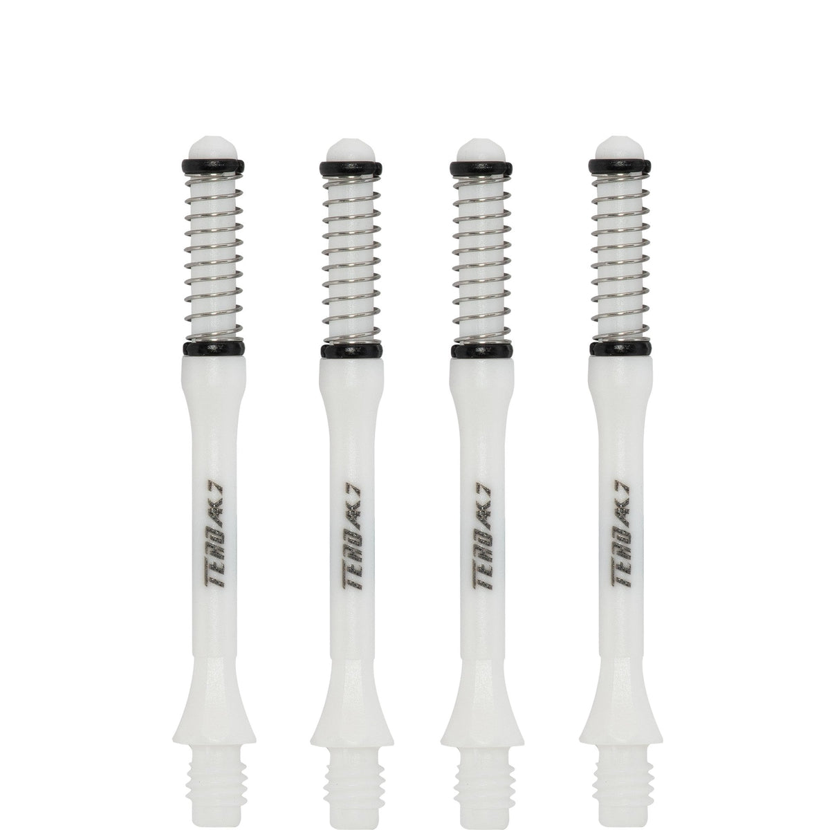 Cuesoul - Dart Shafts - Tero Flight System - AK7 - Slim - Set of 4 - White Cuesoul 43.5mm