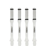 Cuesoul - Dart Shafts - Tero Flight System - AK7 - Slim - Set of 4 - White Cuesoul 43.5mm