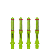 Cuesoul - Dart Shafts - Tero Flight System - AK7 - Slim - Set of 4 - Green Cuesoul 32mm