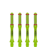 Cuesoul - Dart Shafts - Tero Flight System - AK7 - Slim - Set of 4 - Green Cuesoul 37mm