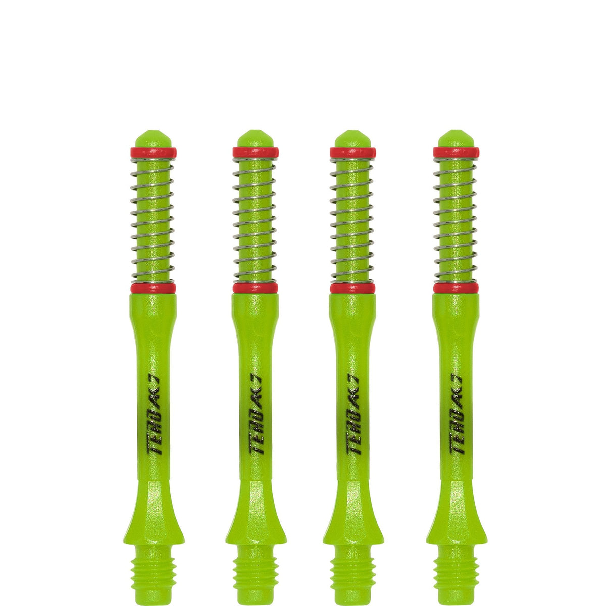 Cuesoul - Dart Shafts - Tero Flight System - AK7 - Slim - Set of 4 - Green Cuesoul 40mm