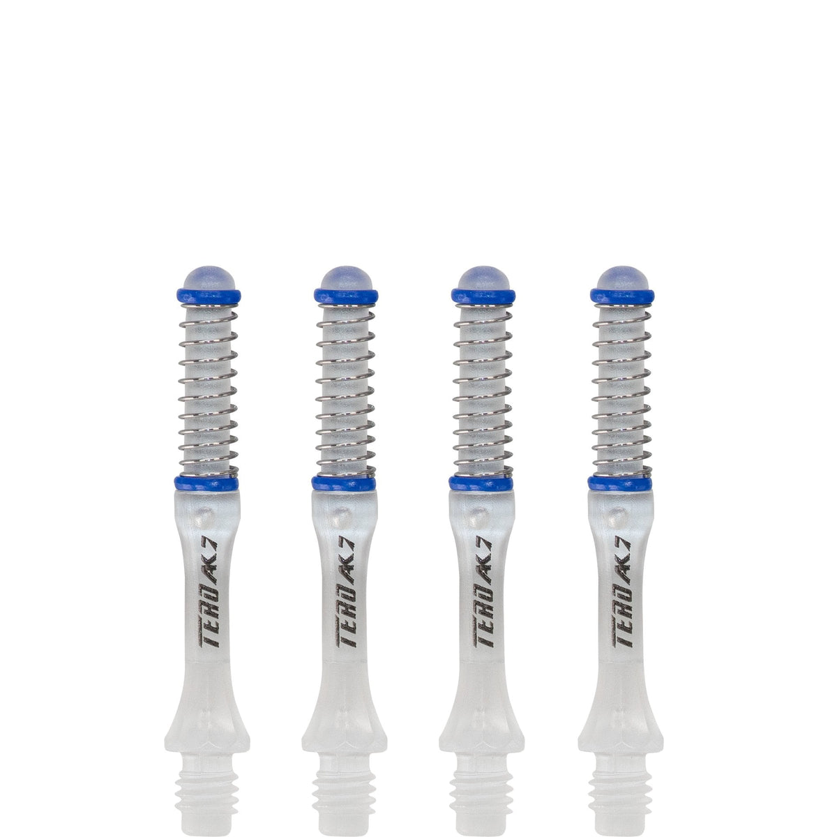 Cuesoul - Dart Shafts - Tero Flight System - AK7 - Slim - Set of 4 - Ice Clear Cuesoul 34mm