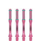 Cuesoul - Dart Shafts - Tero Flight System - AK7 - Slim - Set of 4 - Pink Cuesoul 40mm