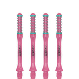 Cuesoul - Dart Shafts - Tero Flight System - AK7 - Slim - Set of 4 - Pink Cuesoul 43.5mm