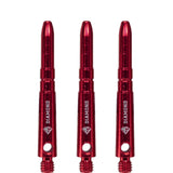 Cuesoul - Aluminium Dart Shafts - Diamond - Value Pack - 4 sets - Red Tweenie