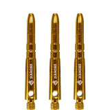 Cuesoul - Aluminium Dart Shafts - Diamond - Value Pack - 4 sets - Gold Tweenie