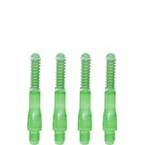 Cuesoul - Dart Shafts - Tero Flight System - AK7 - Gradient - Standard - Set of 4 - Lime Green Cuesoul 32mm