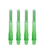Cuesoul - Dart Shafts - Tero Flight System - AK7 - Gradient - Standard - Set of 4 - Lime Green Cuesoul 40mm